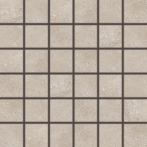 Lasselsberger Mosaik 30x30cm BETONICO DDM06794 5x5 dunkelbeige matt