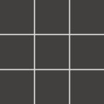 Lasselsberger Mosaik 10x10cm COLOR TWO GAA0K248 RAL 0004000 matt