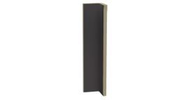 Lasselsberger Außenkante 2,4x2cm COLOR TWO GSEAP248 RAL 0004000 matt