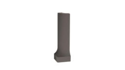 Lasselsberger Kehlsockel 2,3x8cm TAURUS COLOR TSERH007 07 dark grey Außenecke