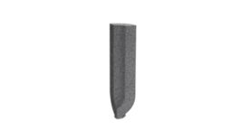 Lasselsberger Kehlsockel 2,3x8cm TAURUS GRANIT TSIRH065 65 antracit Innenecke