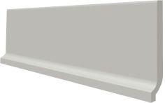Lasselsberger Sockelleiste 8x30cm TAURUS TAURUS COLOR TSPJB003 03 light grey