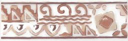 Lasselsberger Dekor 6,1x20cm LUCIE WLAED113 beige glänzend