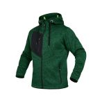 Leibwächter Softshell-Strickjacke Casual-Line - Grün