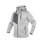 Leibwächter Softshell-Strickjacke Casual-Line - Weiß