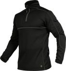 Leibwächter Unisex Langarm T-Shirt Flex-Line - Schwarz/Grau