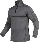 Leibwächter Unisex Langarm T-Shirt Flex-Line - Grau/Schwarz