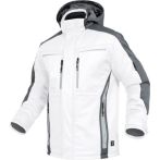 Leibwächter Winter-Softshelljacke Flex-Line - Weiß/Grau Größe: XS