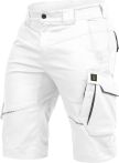 Leibwächter Herren Hose kurz - Flex-Line - Weiß/Grau