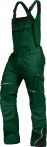 Leibwächter Unisex Latzhose Flex-Line - Grün/Schwarz