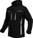 Leibwächter Herren-Softshelljacke - Flex Line - Schwarz