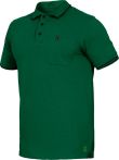Leibwächter Herren Kurzarm Polo-Shirt Flex-Line - Grün