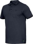 Leibwächter Herren Kurzarm Polo-Shirt Flex-Line - Navy