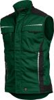 Leibwächter Softshell-Weste Flex-Line - Grün/Schwarz