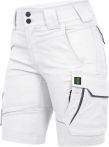 Leibwächter Damen Hose kurz - Flex-Line - Weiß/Grau