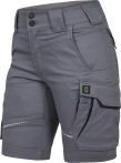 Leibwächter Damen Hose kurz - Flex-Line - Grau/Schwarz