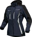 Leibwächter Damen-Softshelljacke - Flex Line -Marine/Schwarz