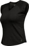 Leibwächter Damen Kurzarm T-Shirt Flex-Line - Schwarz