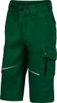 Leibwächter Kinder-Hose kurz - Flex Line - Grün/Schwarz