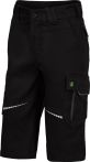 Leibwächter Kinder-Hose kurz - Flex Line - Schwarz/Grau