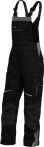 Leibwächter Kinder-Latzhose - Flex Line - Schwarz/Grau
