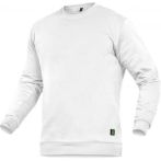 Leibwächter Rundhals Sweater-Shirt Flex-Line - Weiß