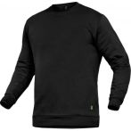 Leibwächter Rundhals Sweater-Shirt Flex-Line - Schwarz