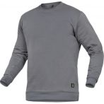 Leibwächter Rundhals Sweater-Shirt Flex-Line - Grau