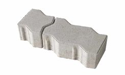 Lithonplus Allverbund Pflaster-Randstein Stärke 8 cm Grau