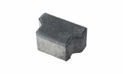 Lithonplus H-Verbund Pflasterstein Dicke  8 cm Anthrazit Halbstein