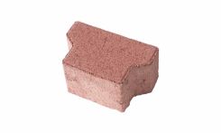 Lithonplus H-Verbund Pflasterstein Dicke  8 cm Rot Halbstein