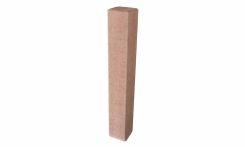Lithonplus Hohlpalisade Serra braun bewehrt 18x18 cm