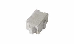 Lithonplus Stato-Plus-Drain 16x11,25x8 grau Halbstein