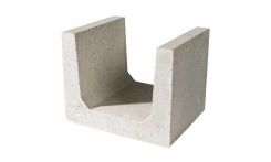 Lithonplus U-Stein 50x40x40 grau