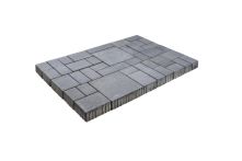 Lusit Pflasterstein Crescendo Flex Wildverband 115x80x8 cm Diamant-graphit-anthrazit kugelgestralt