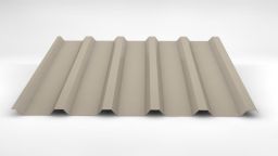 Trapezprofil LM D-35/207 LM 1015 hellelfenbein - Dachprofil (0,50|200)