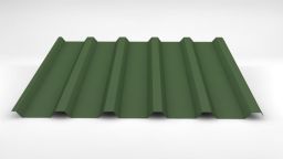 Trapezprofil LM D-35/207 LM 6011 resedagrün - Dachprofil (0,50|200)