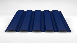 Trapezprofil LM D-35/207 LM 5010 enzianblau - Wandprofil mit Vlies (0,50|625)