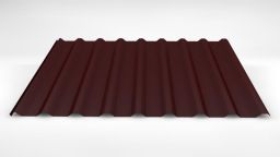 Trapezprofil LM D-20/138 LM 3005 weinrot - Dachprofil mit Vlies (0,50|200)