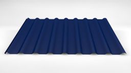 Trapezprofil LM D-20/138 LM 5010 enzianblau - Dachprofil mit Vlies (0,50|200)