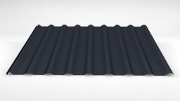 Trapezprofil LM D-20/138 LM 1023 dunkelgrau - Dachprofil mit Vlies (0,50|675)