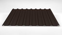 Trapezprofil LM D-20/138 LM 1032 dunkelbraun - Dachprofil mit Vlies (0,50|200)