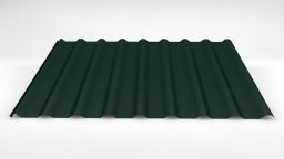 Trapezprofil LM D-20/138 LM 6005 P moosgrün - Dachprofil mit Vlies (0,50|200)