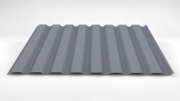 Trapezprofil LM D-20/138 LM 9006 weißaluminium - Wandprofil (0,63|200)