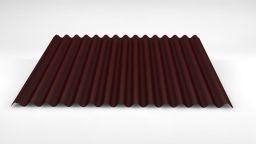 Sinusprofil LM D-18/76 LM 3005 weinrot - Dachprofil mit Vlies (0,50|200)