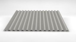 Sinusprofil LM D-18/76 LM 9002 grauweiß - Dachprofil (0,63|200)