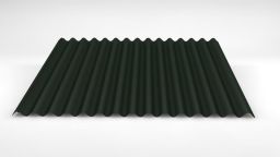 Sinusprofil LM D-18/76 LM 6020 chromoxidgrün - Dachprofil (0,75|200)