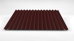 Sinusprofil LM D-18/76 LM 1029 rot - Wandprofil (0,50|200)