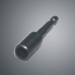 Adapter mit Federring - LM 7016 A anthrazitgrau für Edelstahl Befestigungen