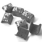 Befestigung-Set Kalotten (Alu) - LM 7016 A anthrazitgrau für LM D-35/207 passend mit Kalotte